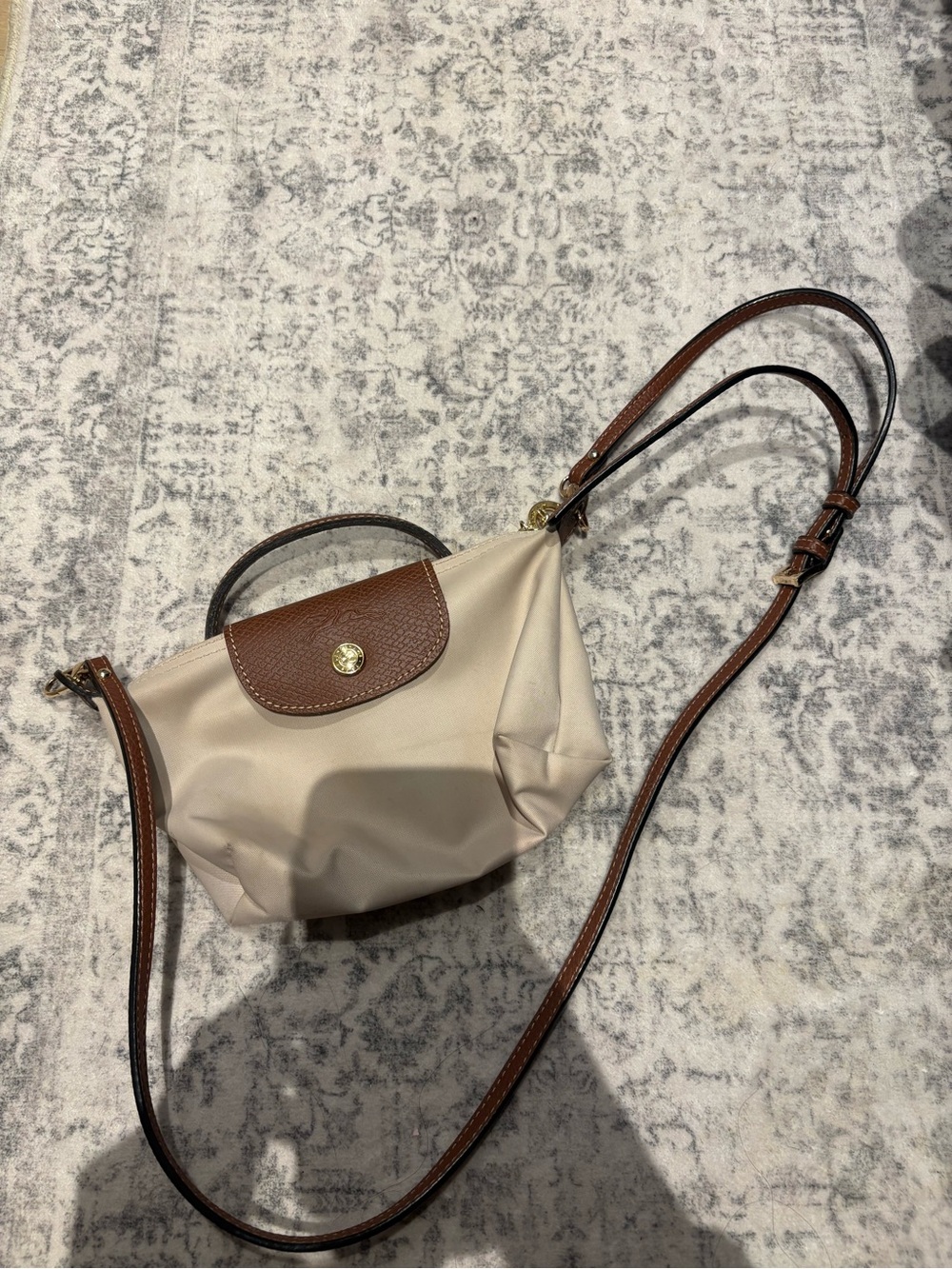 Longchamp Le Pliage mini - Beige